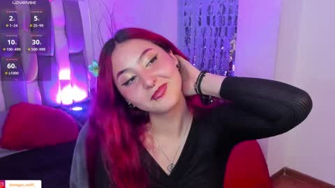 Snapshot of megan_wolf_1 chatting on January 9, 7:31 am  Megan  Online 1200am To 600 am Colombian time online show from January 9, 7:31 am