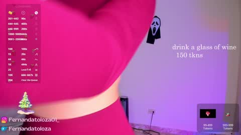 Snapshot of merlia_model chatting on December 30, 2:20 am instagram fernandatoloza01  online show from December 30, 2:20 am