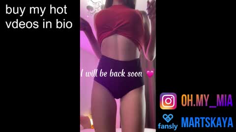 Mia Martskaya online show from February 2, 10:00 am