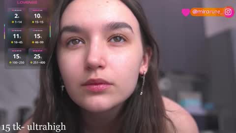 mirarune online show from February 19, 1:21 pm