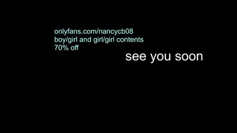 Nancy  no baby bb....or other name online show from November 26, 5:48 am