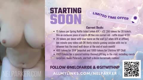 Nel Parker online show from March 1, 10:03 pm