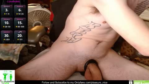 Nick Pleasure Nice online show from March 5, 1:25 am