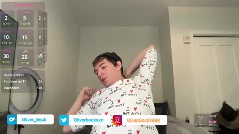 Oliver Beck online show from January 10, 8:25 pm