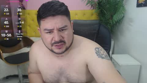 Snapshot of oso_gael chatting on March 1, 5:49 pm Bear Gael online show from March 1, 5:49 pm