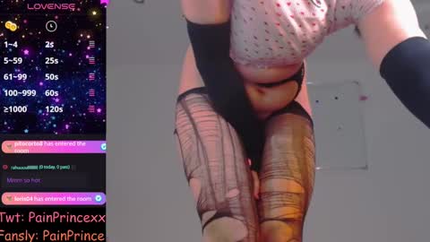 Pain Prince online show from February 25, 6:01 pm