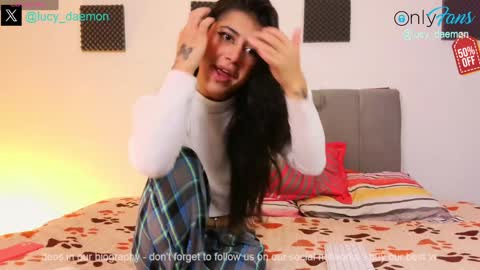 first anal video in bio we are lucy and perceo follow us online show from February 6, 10:58 am