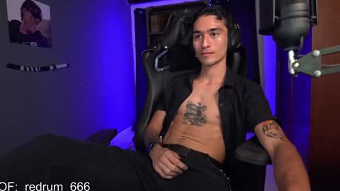 Snapshot of redrum_696 chatting on January 28, 9:50 pm Red online show from January 28, 9:50 pm