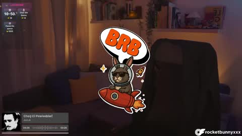 Rocket Bunny online show from April 24, 11:18 pm