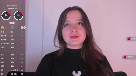 Snapshot of sabrina_lennox chatting on October 11, 5:12 am Sabrina Maria online show from October 11, 5:12 am