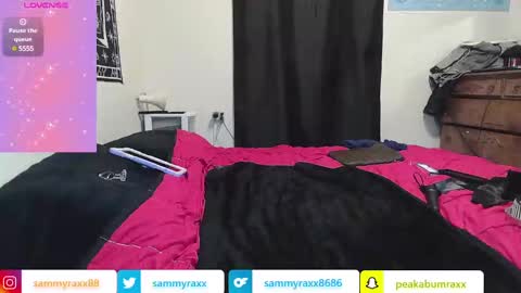 Sammy Raxx online show from December 19, 12:56 am