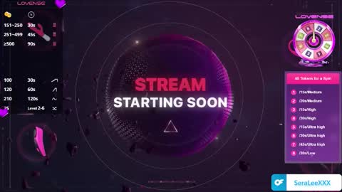 SeraLeeXXX online show from March 23, 6:02 pm