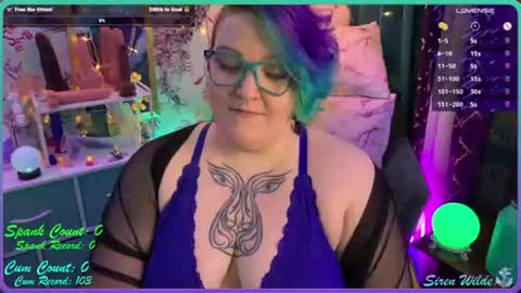Siren Wilde online show from June 28, 3:35 am