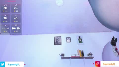 Independent Model Merly online show from December 18, 6:20 am