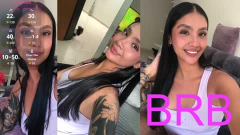 Im MiaIts my first day here  online show from April 9, 8:36 pm