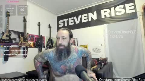 StevenRiseNYC online show from November 25, 2:32 am