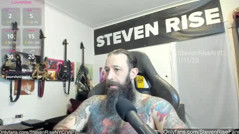 StevenRiseNYC online show from January 12, 2:07 am