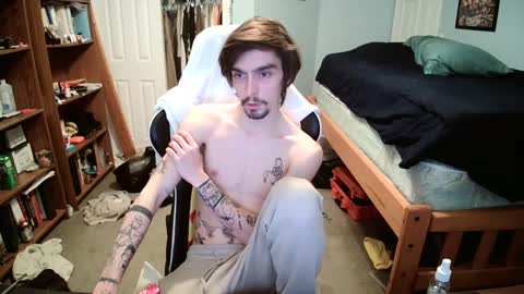 str8whiteboy21 online show from March 3, 9:05 pm