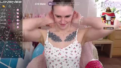 Snapshot of superhotgirlhere chatting on October 23, 7:43 am Sweet Anna online show from October 23, 7:43 am