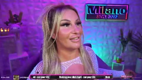 TamaraMilano online show from June 24, 8:10 am
