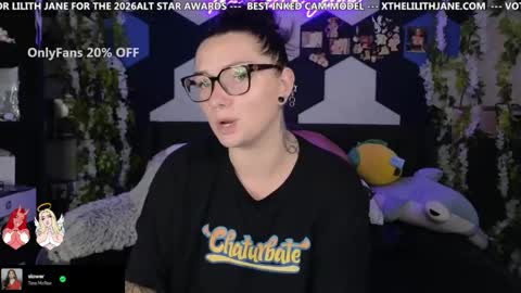Lilith Jane online show from June 2, 12:12 am