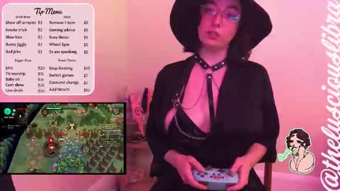 Snapshot of thelusciouslibra chatting on October 27, 8:09 pm thelusciouslibra online show from October 27, 8:09 pm
