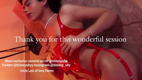 timmyshy online show from March 16, 2:15 am