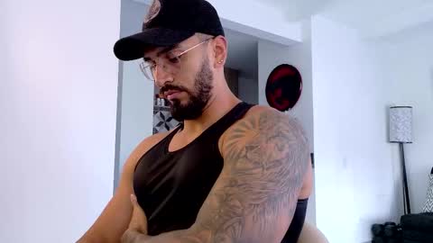 tony muscle1 online show from January 16, 8:40 pm