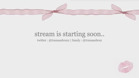 aubrey 3 online show from November 1, 8:30 pm