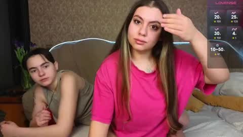 Snapshot of twobabesweet chatting on March 11, 3:58 am Welcome guys We Lili and Vic  PVT open online show from March 11, 3:58 am