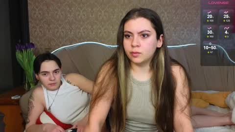 Snapshot of twobabesweet chatting on March 10, 7:33 am Welcome guys We Lili and Vic  PVT open online show from March 10, 7:33 am