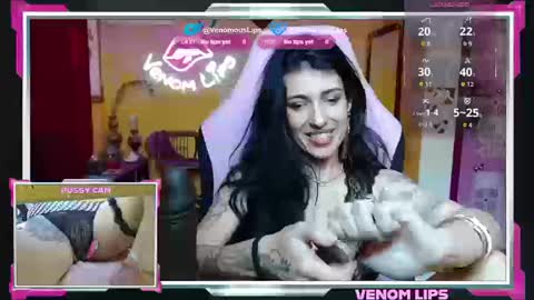 VenomLips online show from September 15, 1:45 pm