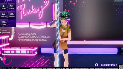 Vex Ruby online show from January 11, 2:20 am