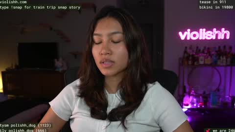 follow me on twitter violishh and ig violishh  online show from March 1, 7:19 am