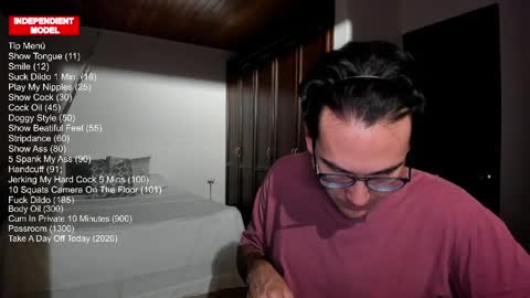 Vito Ferrer online show from April 10, 11:53 pm