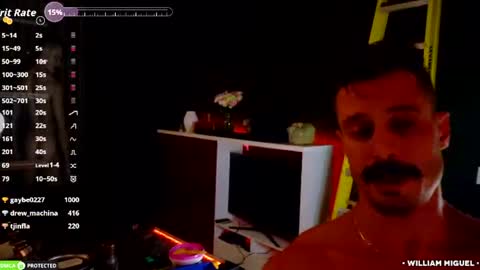 William Miguel online show from July 5, 4:19 am