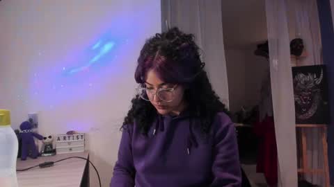 Snapshot of witchofhearts chatting on February 17, 4:20 am     Luna Violeta  A r t i s t  online show from February 17, 4:20 am