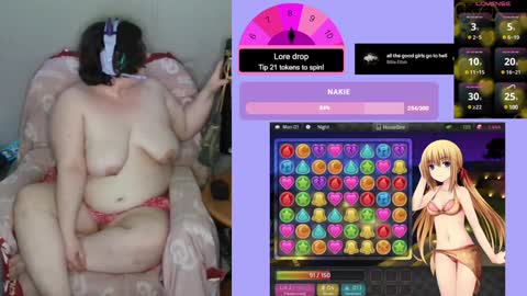 Nerdykitty online show from February 4, 8:56 am