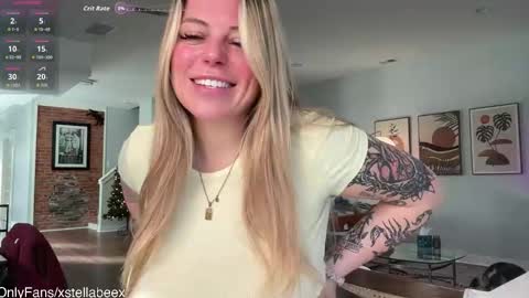 xstellabeex online show from December 15, 3:30 pm