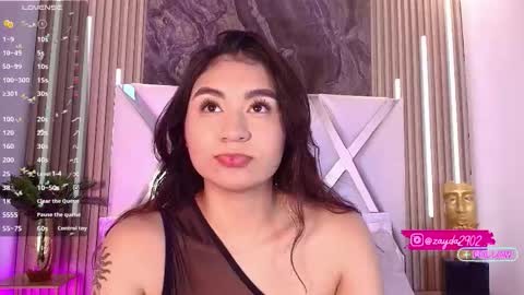  Zayda  online show from December 1, 5:55 pm