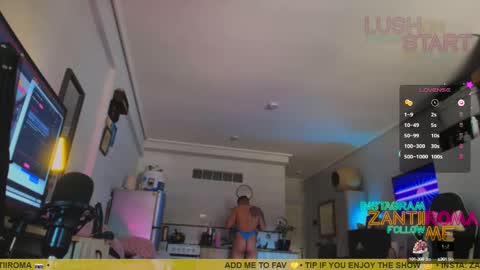  zantiirma  online show from September 22, 5:50 pm